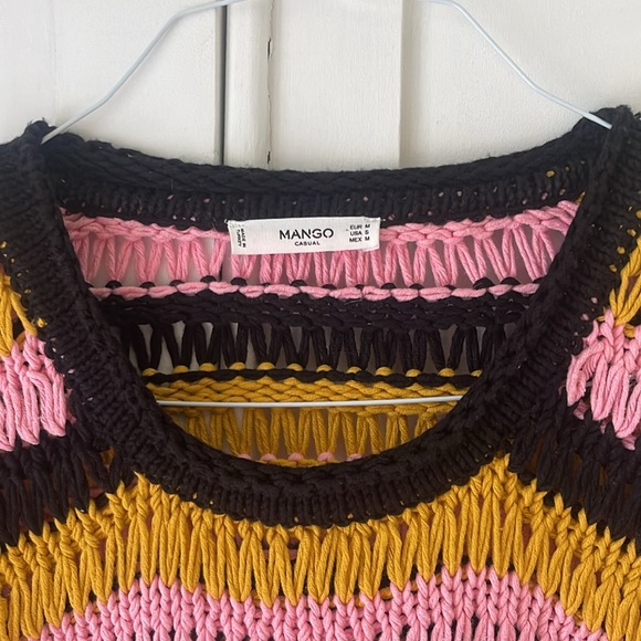 MANGO open knit sweater - Picture 2 of 5